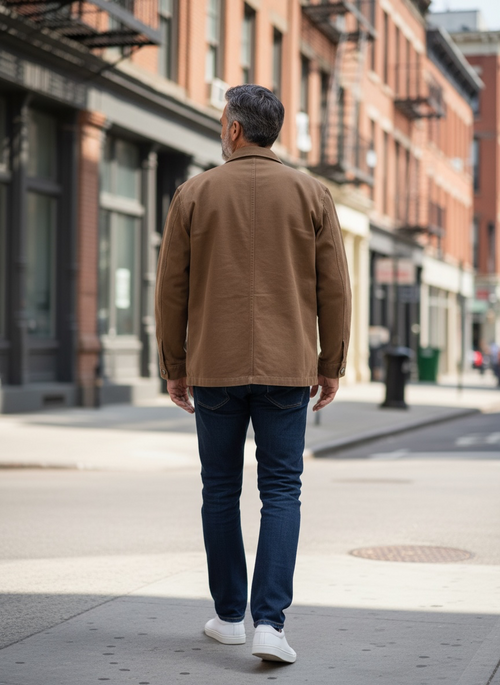 Brown Chore Jacket