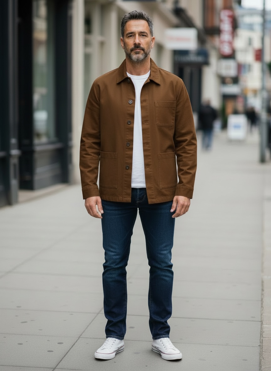 Brown Chore Jacket