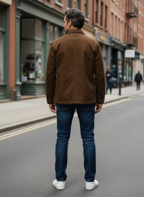 Brown Chore Jacket